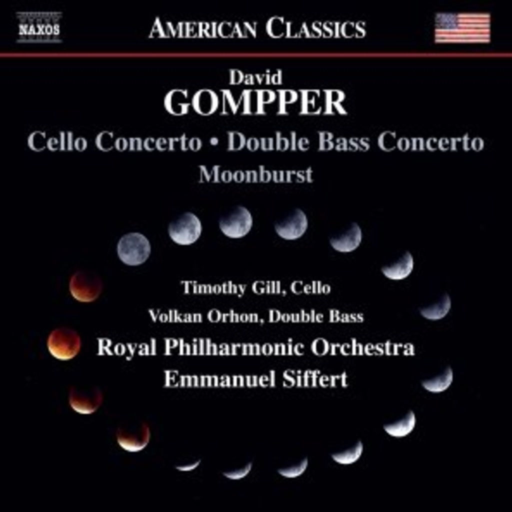 David Gompper Cello Concerto album cover