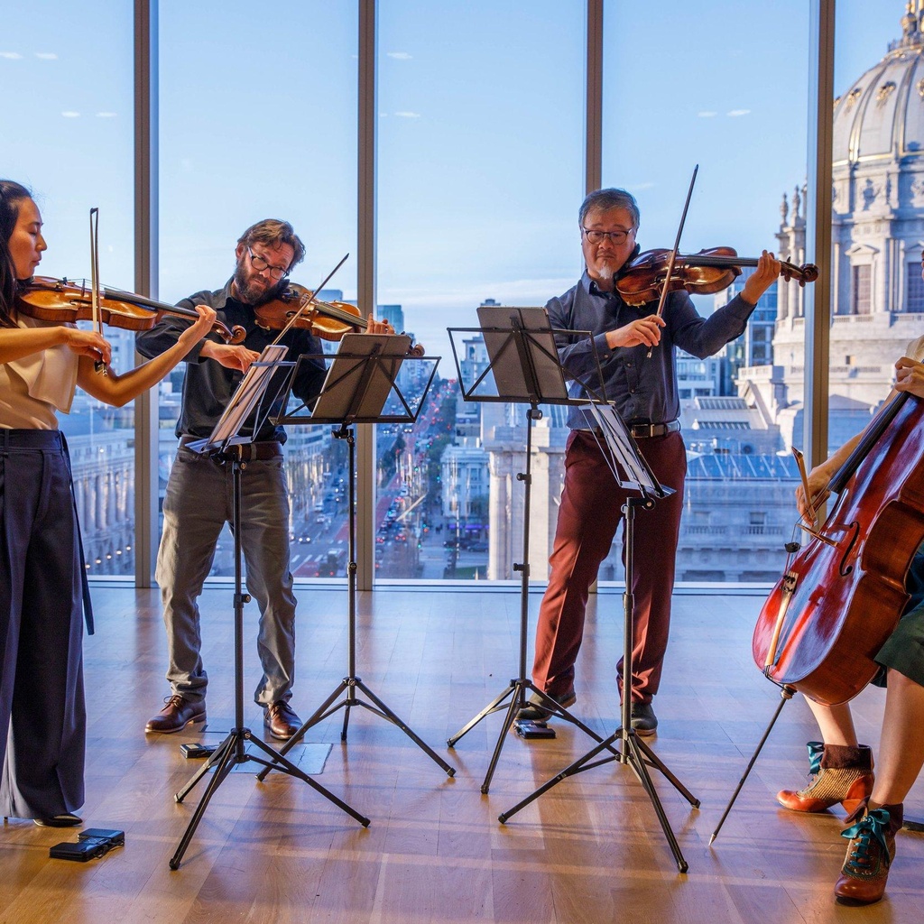 Del Sol Quartet, presented by UI String Quartet Residency Program + UI Center for Asian and Pacific Studies promotional image