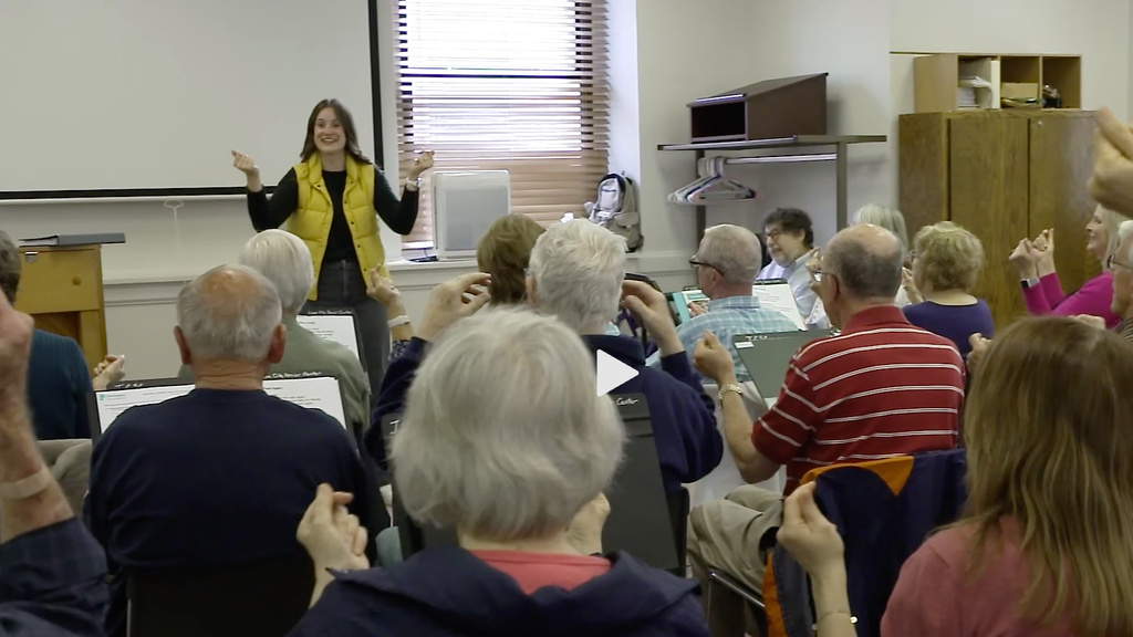 screenshot of PBS video about Tremble Clefs