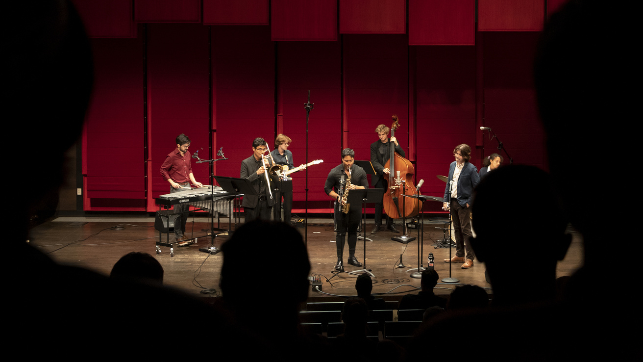 jazz performance in Recital Hall